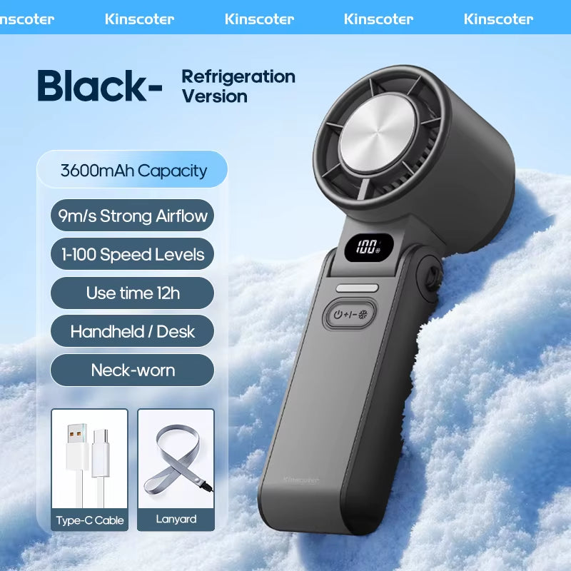 Ultra-Flexible Portable Fan – Your Ultimate Cooling Companion