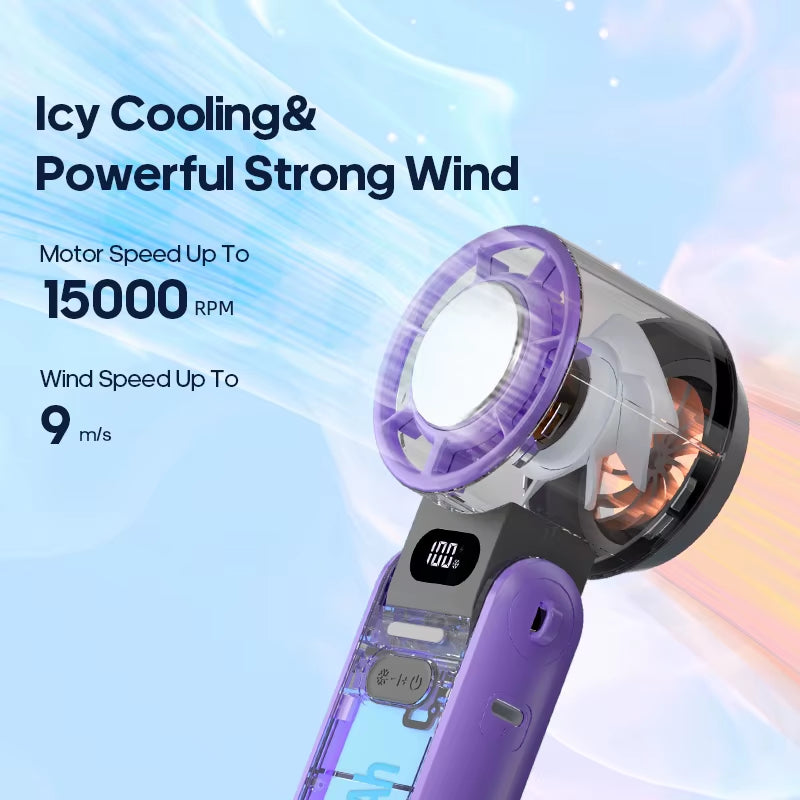 Ultra-Flexible Portable Fan – Your Ultimate Cooling Companion